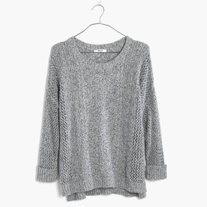 Madewell • Marled Plaza Grey Sweater